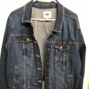 Dark wash jean jacket